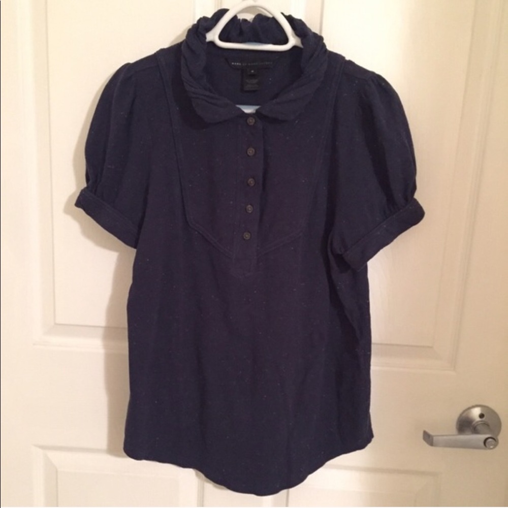 MARC BY MARC JACOBS BLUE SPECKLED SHIRT